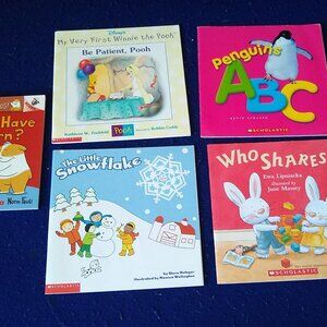 Snowflakes + Who Shares + Penguins ABC + Can I have a Turn?+ Be Patient, Pooh
